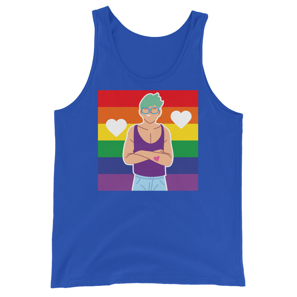 Queer Love Unisex Tank Top
