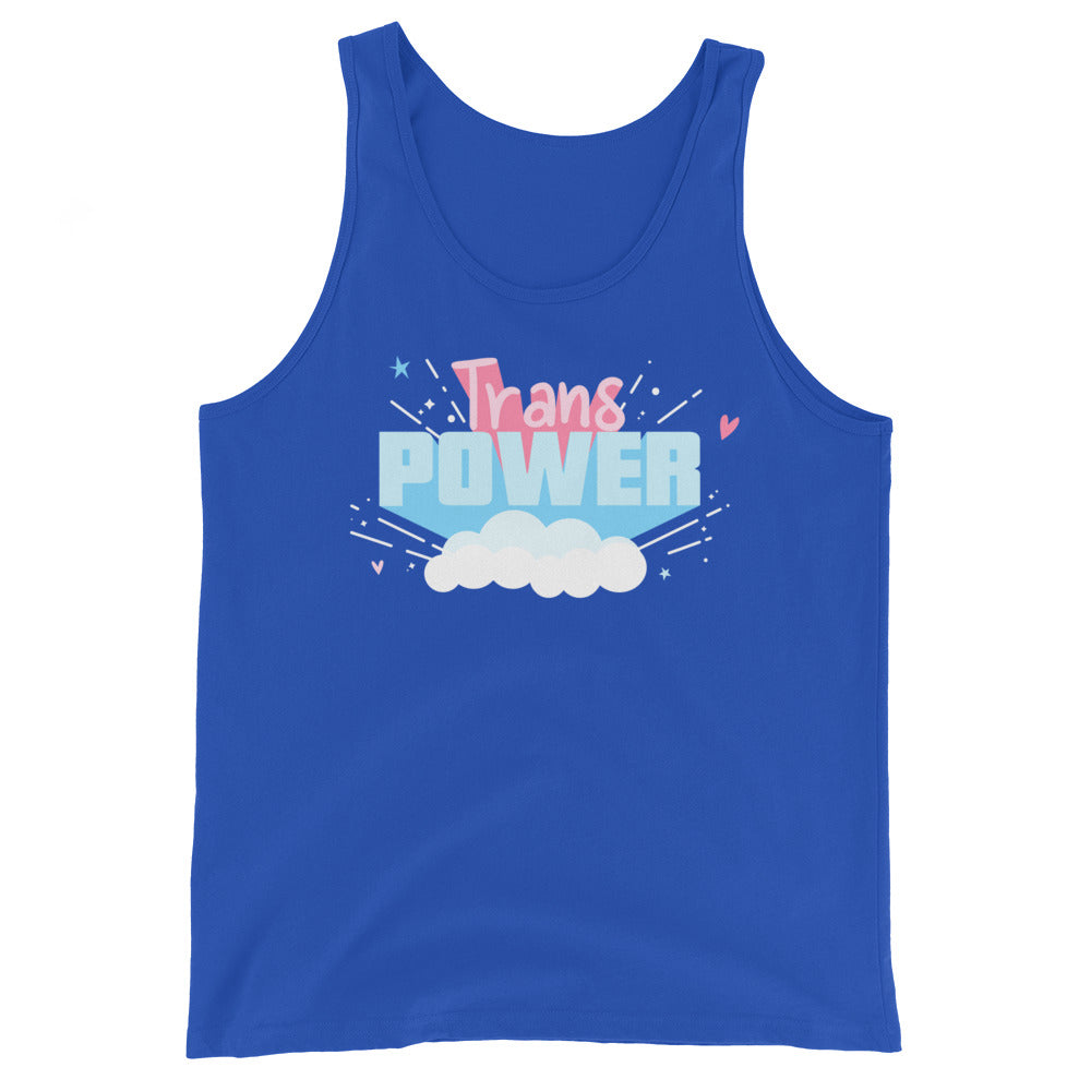 Stand Proud Trans Power Unisex Tank Top