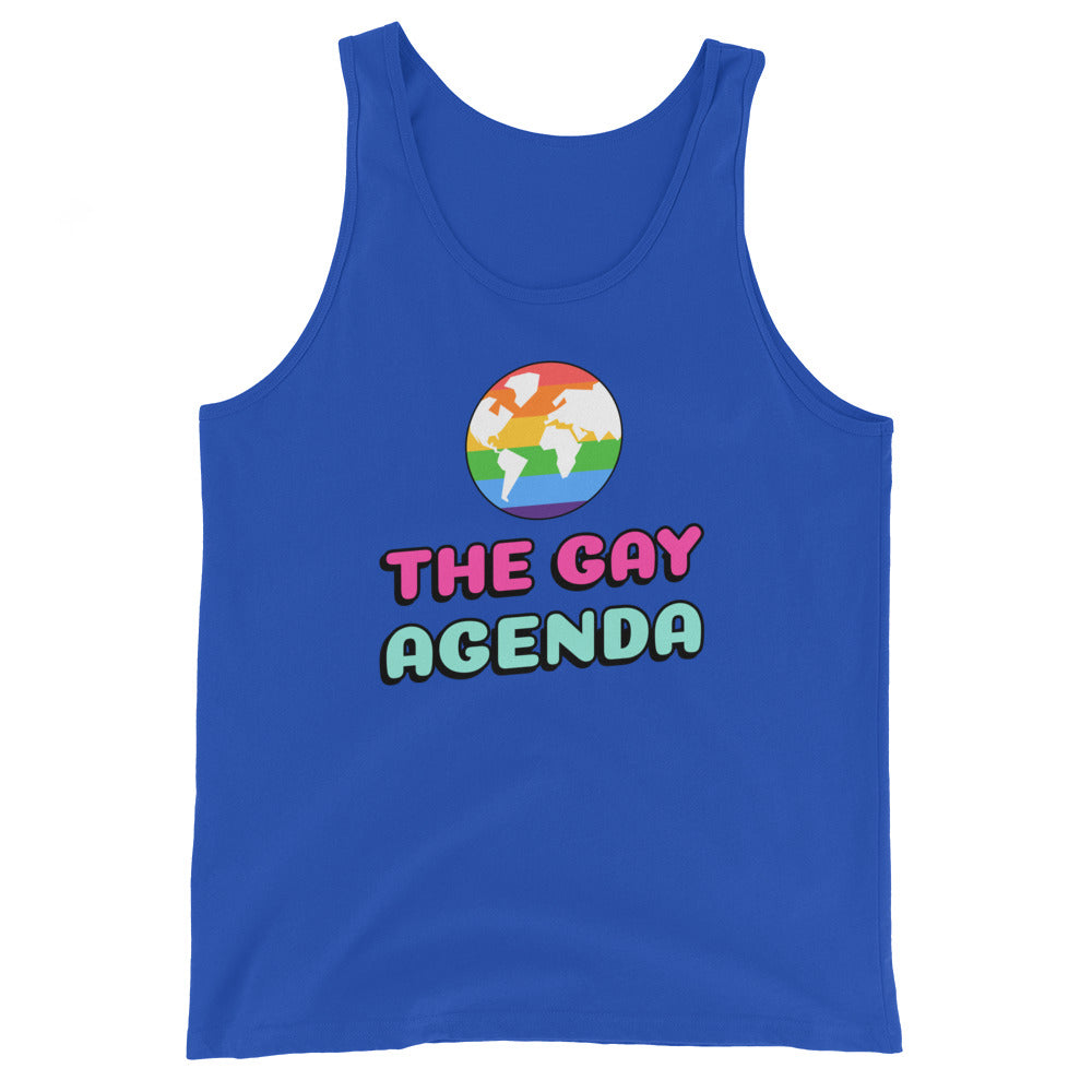 The Gay Agenda Unisex Tank Top