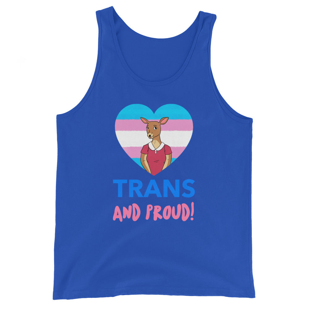 Trans And Proud Unisex Tank Top