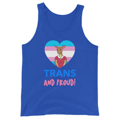 Trans And Proud Unisex Tank Top