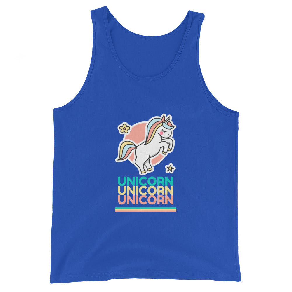 Unicorn Unicorn Unicorn Unisex Tank Top