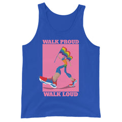Walk Proud Walk Loud Unisex Tank Top
