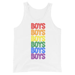Boys Boys Boys Unisex Tank Top