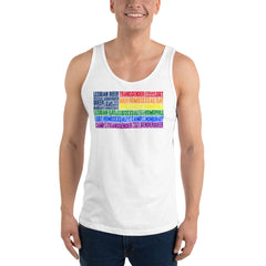 Gay USA Unisex Tank Top