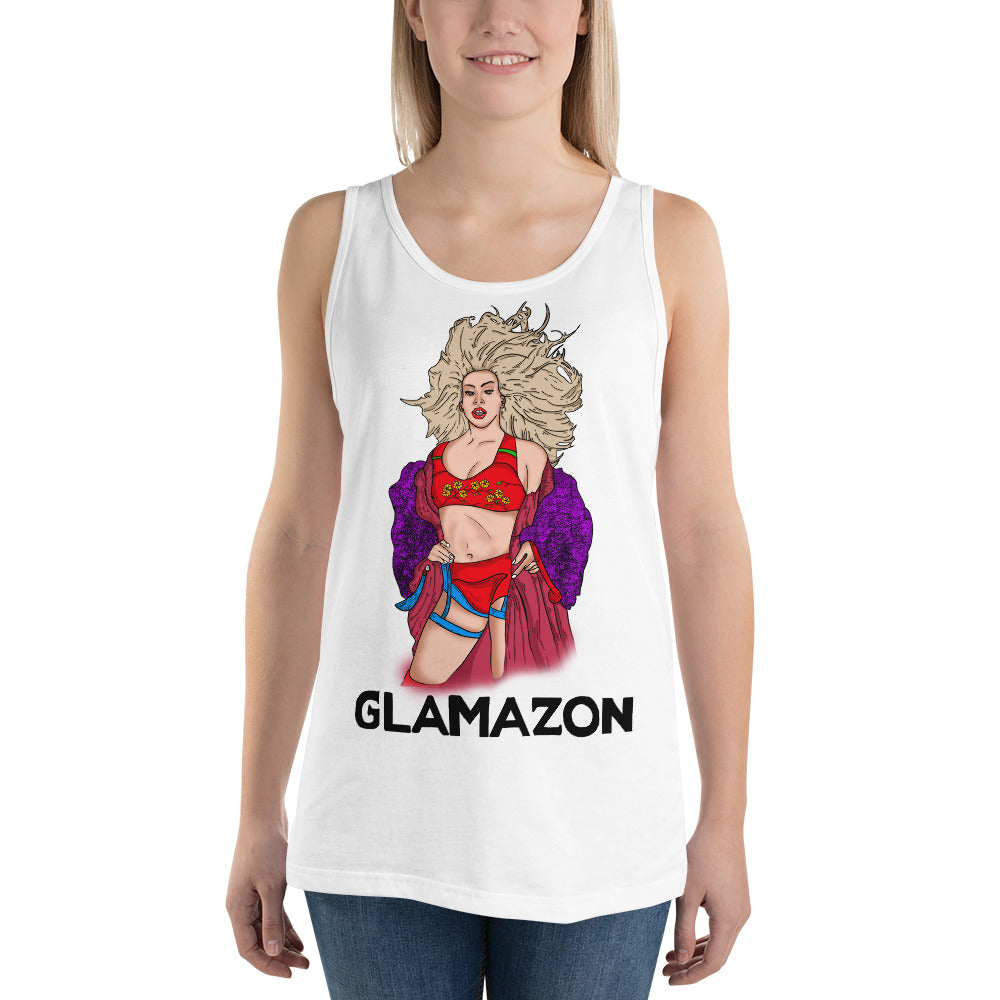 Glamazon Unisex Tank Top