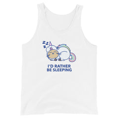 I'd RaTher Be Sleeping Unisex Tank Top