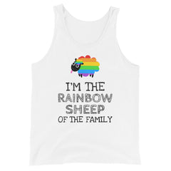 I'm The Rainbow Sheep Of The Family Unisex Tank Top