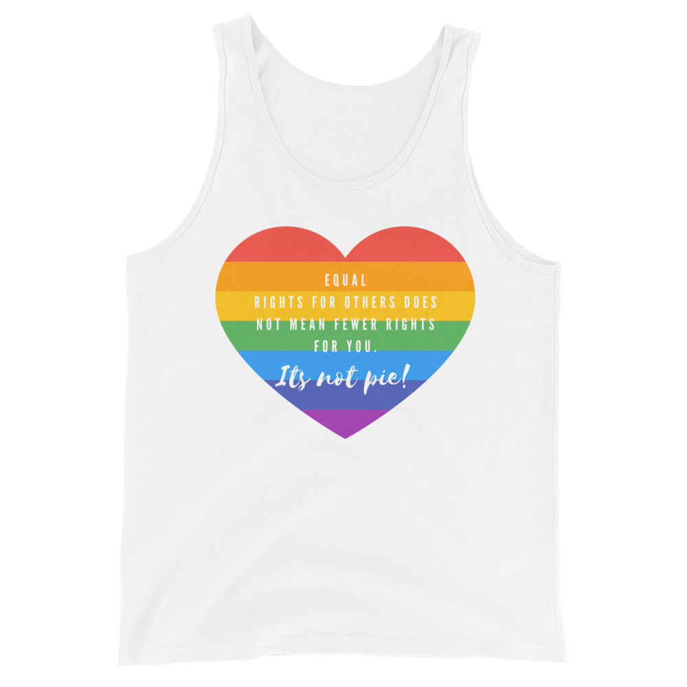 It's Not Pie Unisex Tank Top