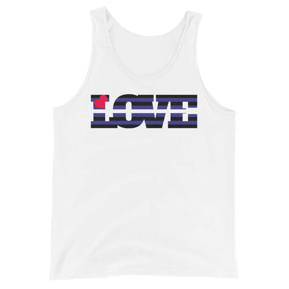 LeaTher Pride Love Unisex Tank Top