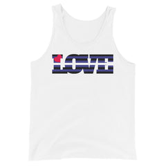 LeaTher Pride Love Unisex Tank Top