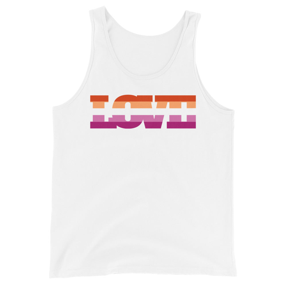 Lesbian Love Unisex Tank Top
