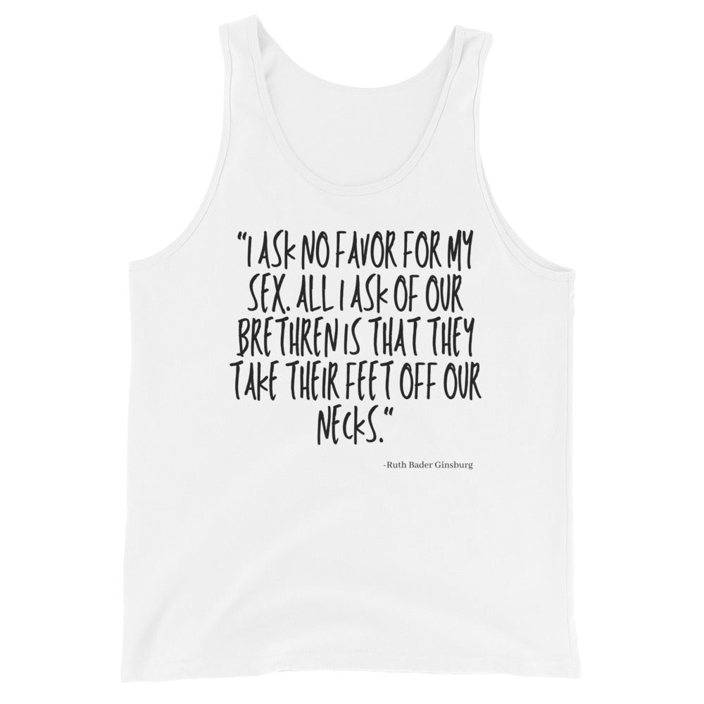 No Favor For My Sex Unisex Tank Top