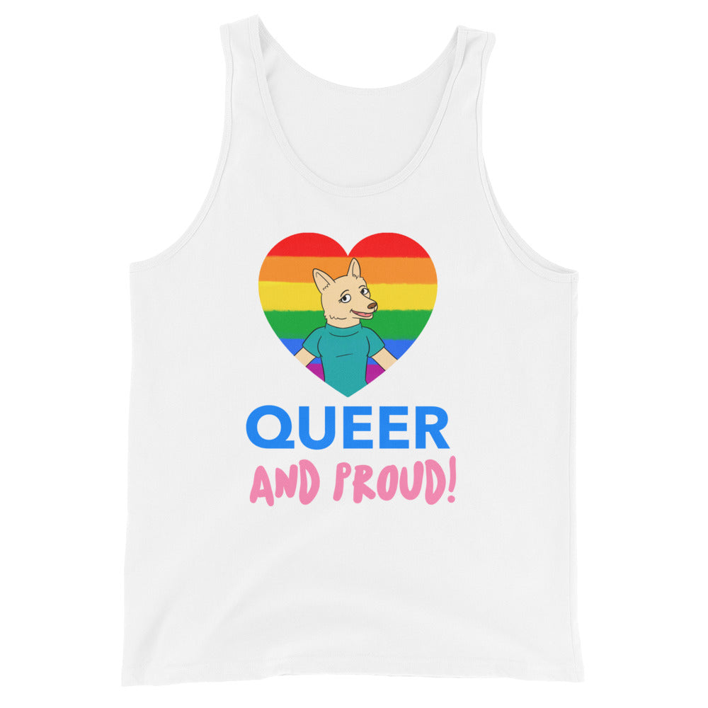 Queer And Proud Unisex Tank Top