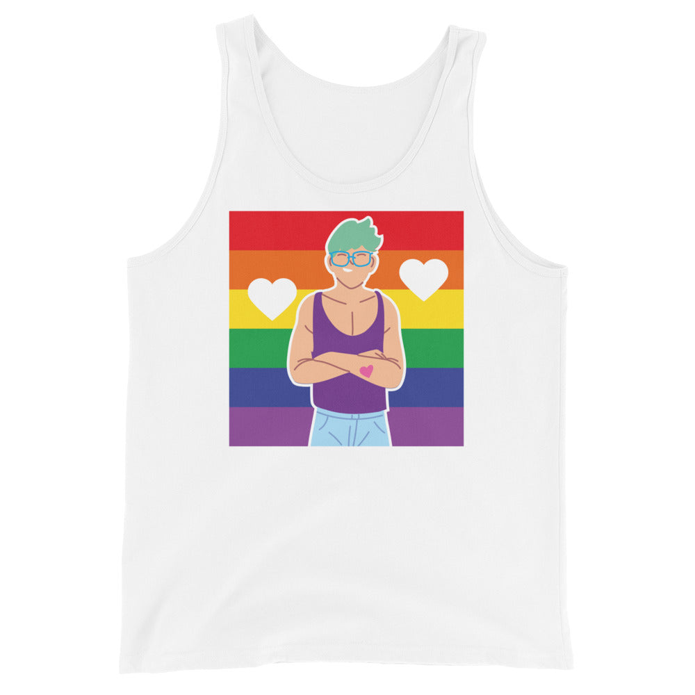 Queer Love Unisex Tank Top