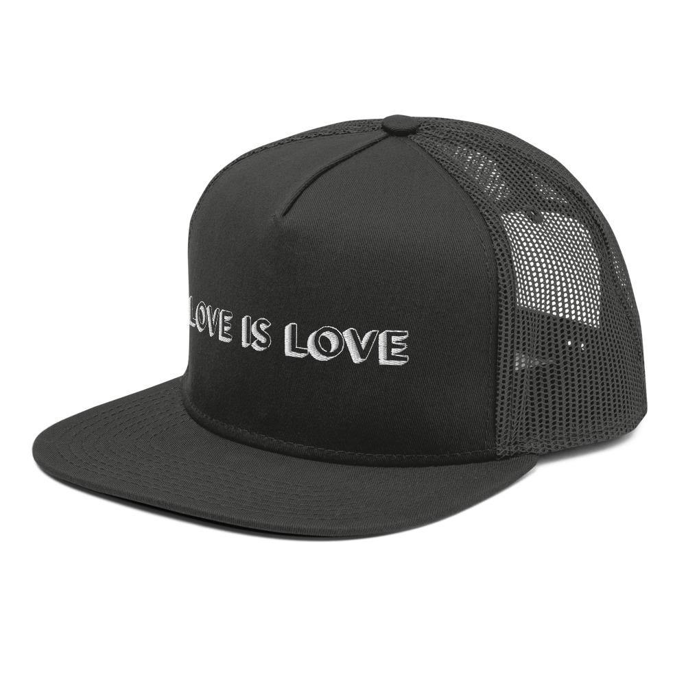 Love Is Love Mesh Back Snapback