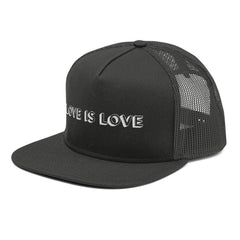 Love Is Love Mesh Back Snapback