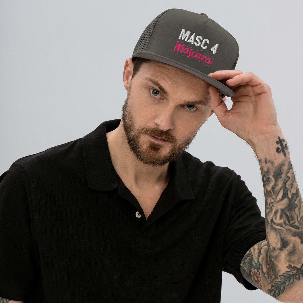 Masc 4 Mascara Mesh Back Snapback