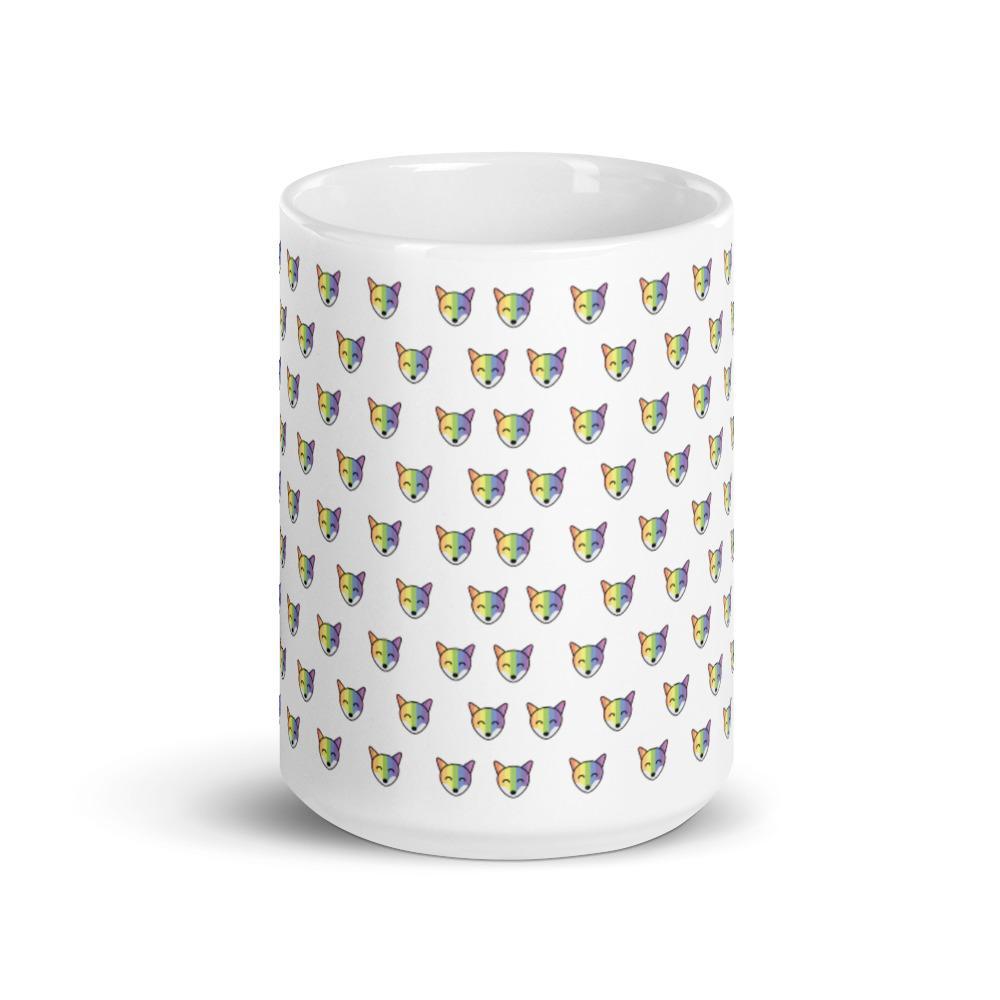 Rainbow Fox Mug