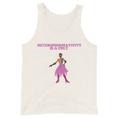 Heteronormativity Is A Cult Unisex Tank Top