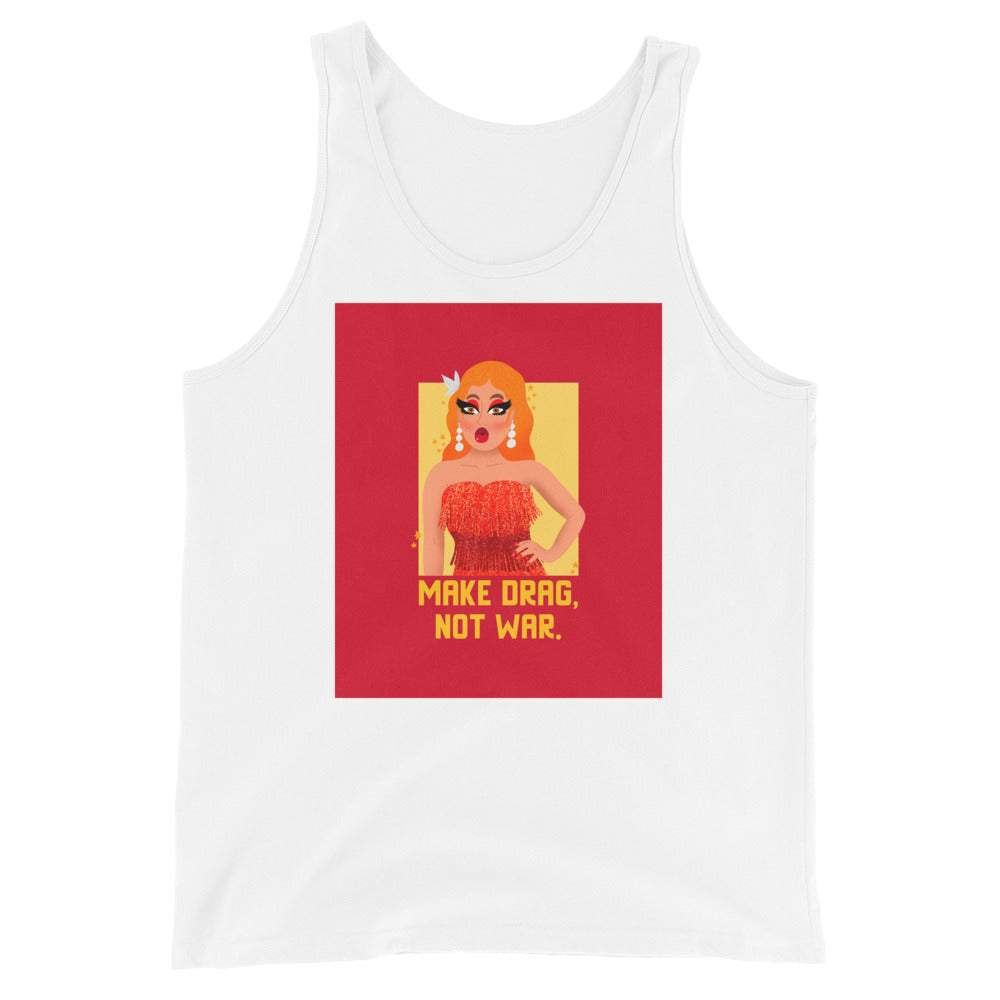 Make Drag Not War Unisex Tank Top
