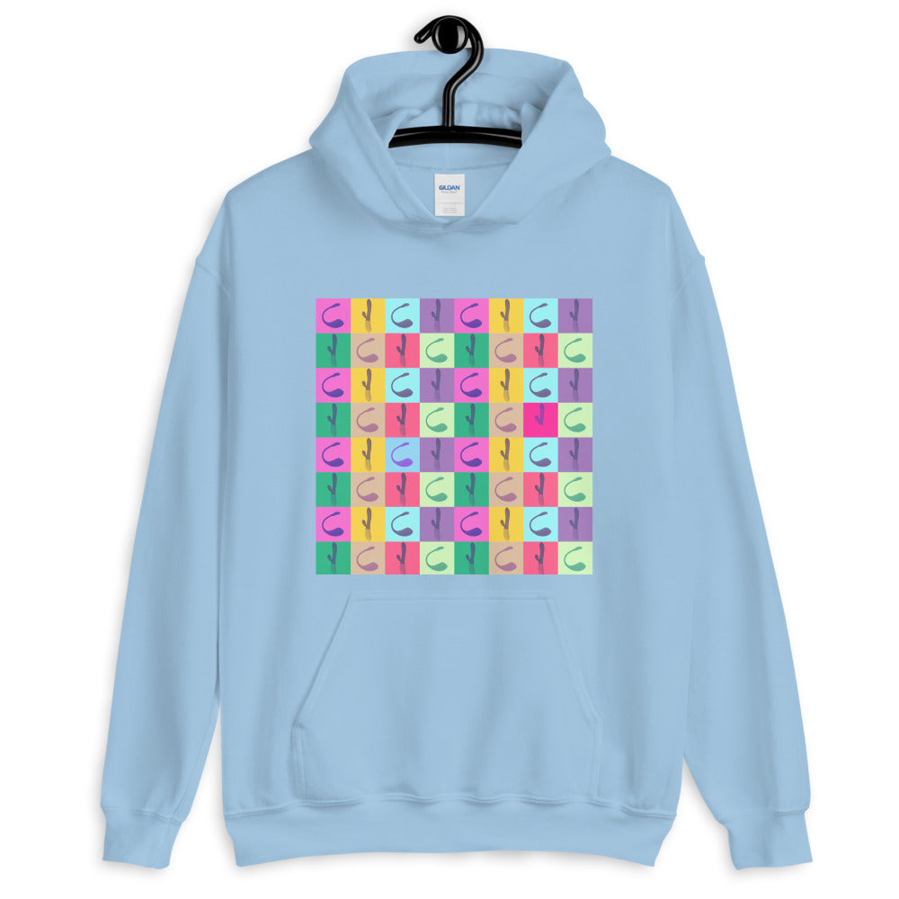 Vibrator Pop Art Unisex Hoodie