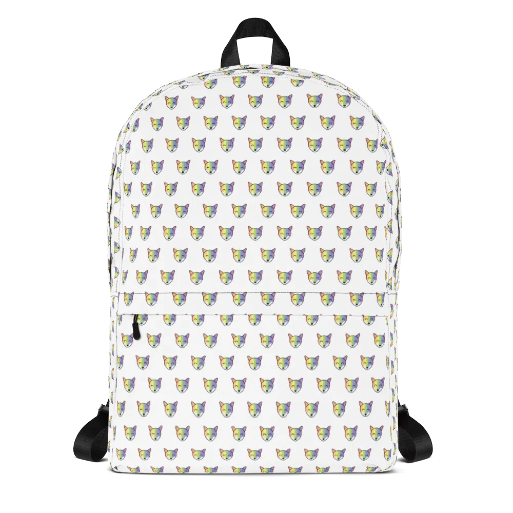 Rainbow Fox Backpack