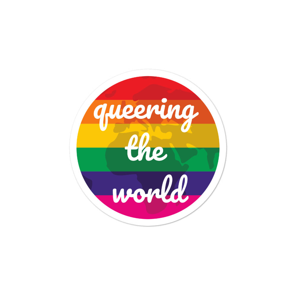 Queering The World Bubble-Free Stickers