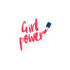 Girl Power Bubble-Free Stickers