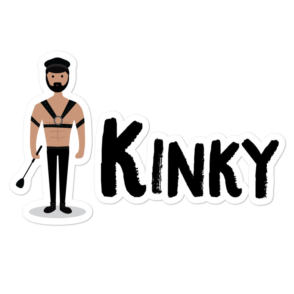 Kinky Bubble-Free Stickers