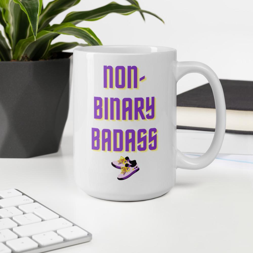 Non-Binary Badass Mug