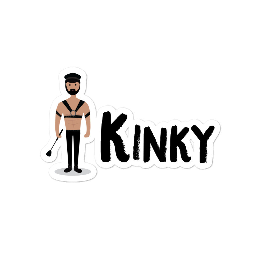 Kinky Bubble-Free Stickers
