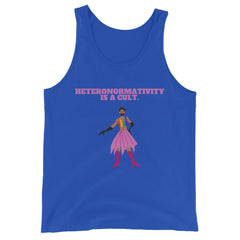 Heteronormativity Is A Cult Unisex Tank Top