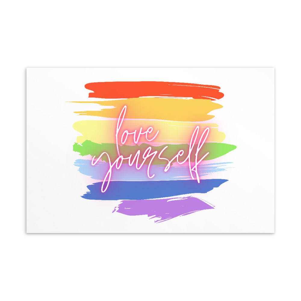 Love Yourself! Postcard