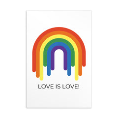 Love Is Love Postcard