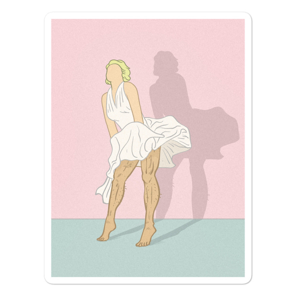 Daddy Monroe Bubble-Free Stickers