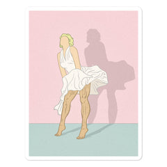 Daddy Monroe Bubble-Free Stickers