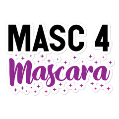Masc 4 Mascara Bubble-Free Stickers