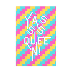 Yasss Queen Postcard