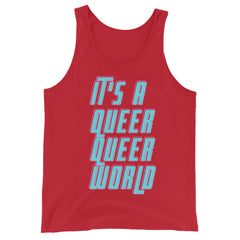 It's A Queer Queer World Unisex Tank Top