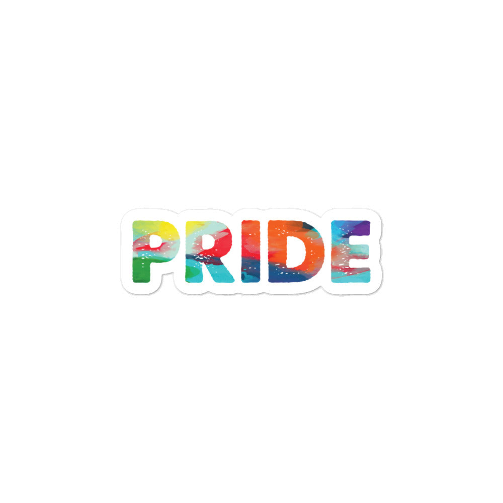 Pride Bubble-Free Stickers