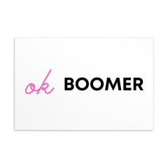 Ok Boomer Postcard
