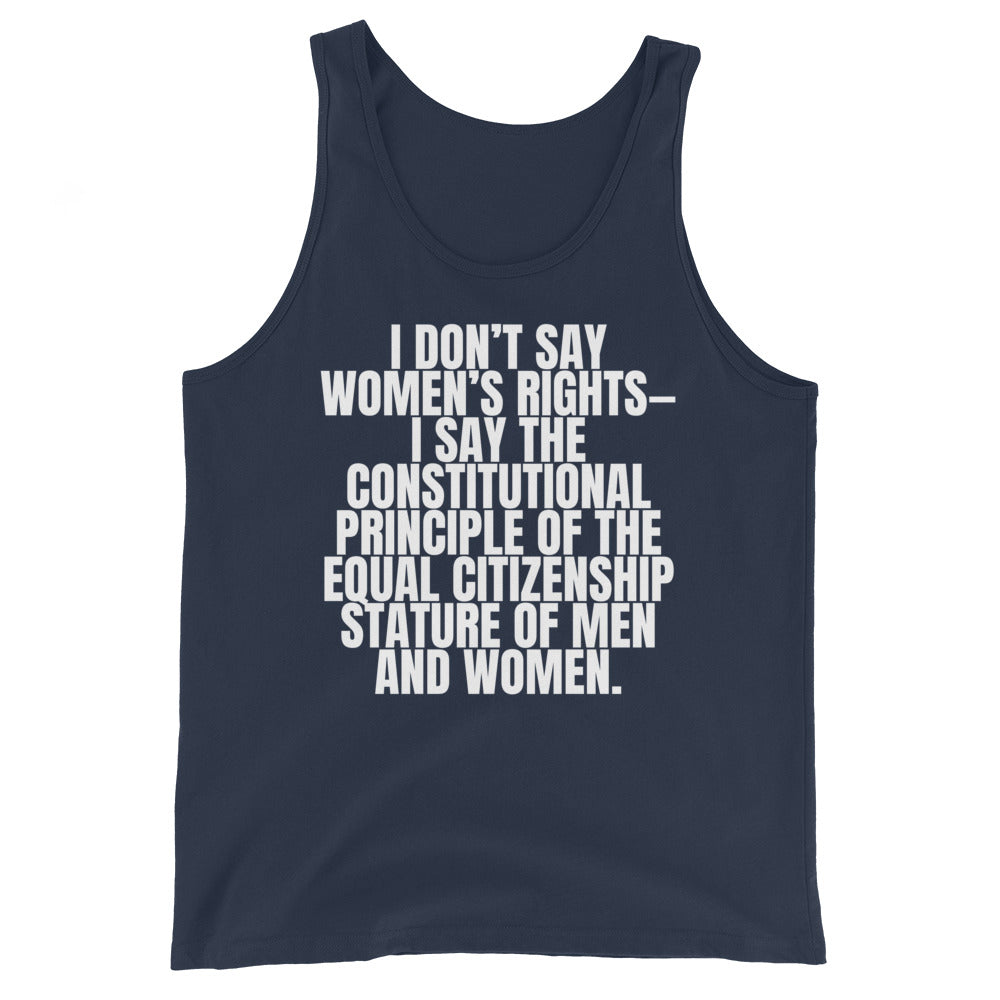 Women's Rights Unisex Tank Top