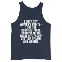 Women's Rights Unisex Tank Top