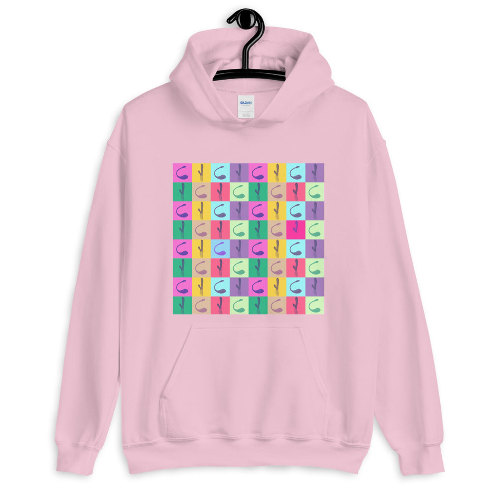 Vibrator Pop Art Unisex Hoodie
