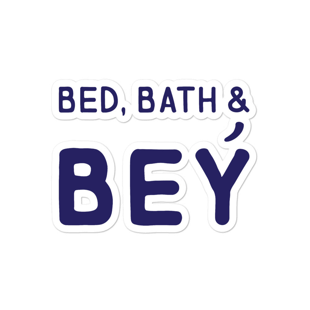Bed, Bath & Bey Bubble-Free Stickers