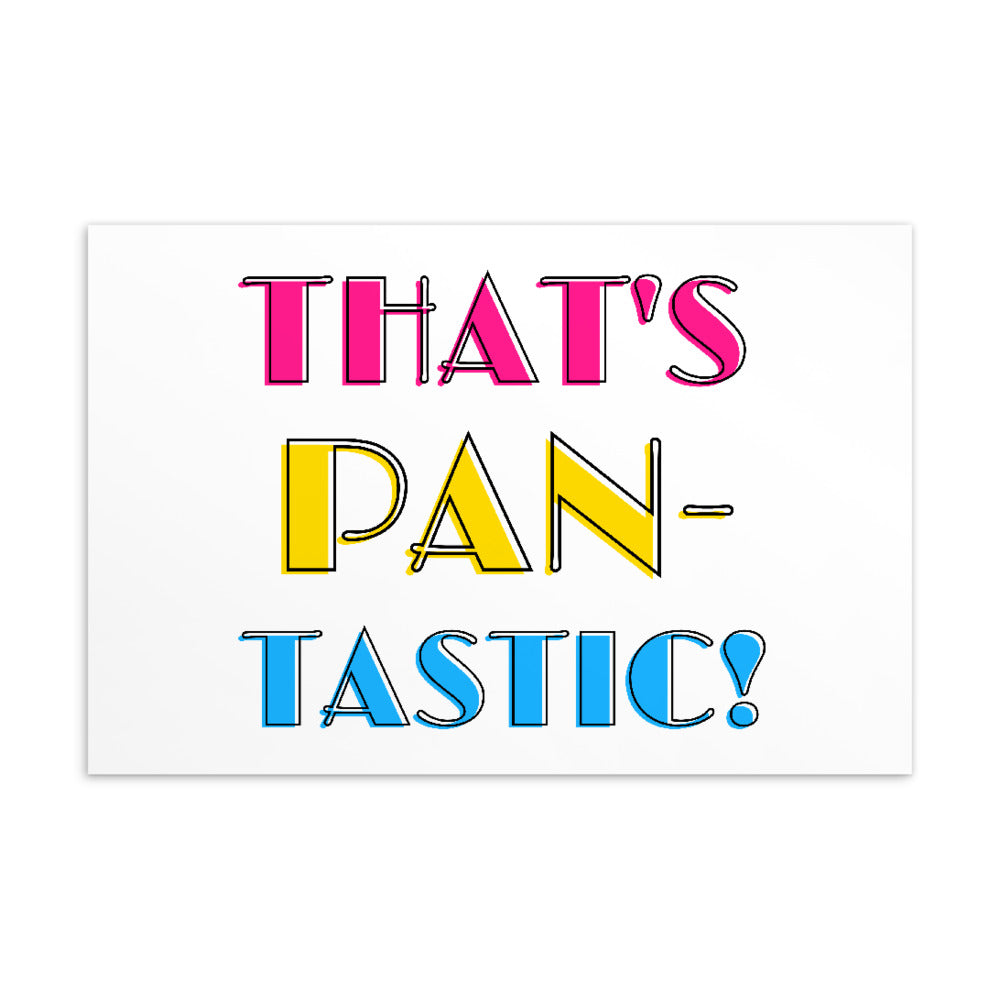That's Pan-Tastic! Postcard