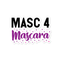 Masc 4 Mascara Bubble-Free Stickers