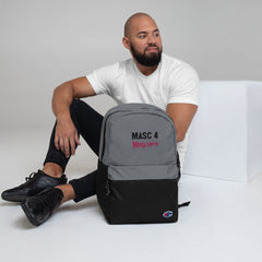 Masc 4 Mascara Embroidered Champion Backpack