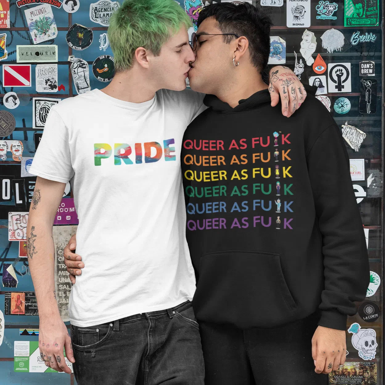 Queer As Fu#k Unisex Hoodie